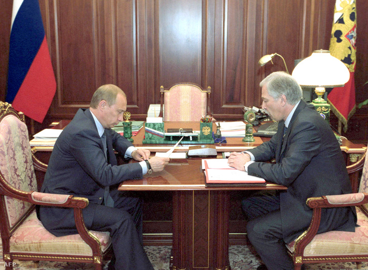 Putyin és Grizlov 2003-ban