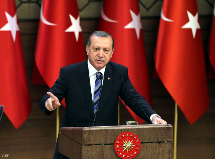 Recep Tayyip Erdoğan török elnök