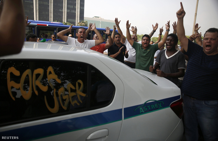 Nem a pénteki volt az első taxistüntetés Rióban