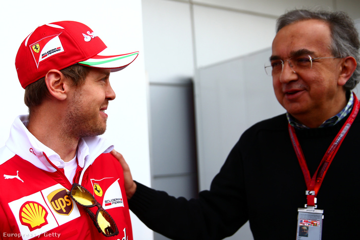 Vettel és Marchionne