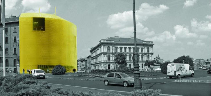 A városi panorámát csak camera obscura segítségével láthatták volna a vendégek