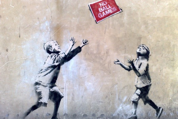Banksy - No Ball Games