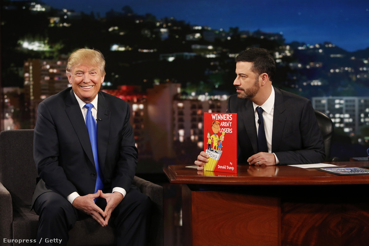 Donald Trump a Kimmel Show-ban