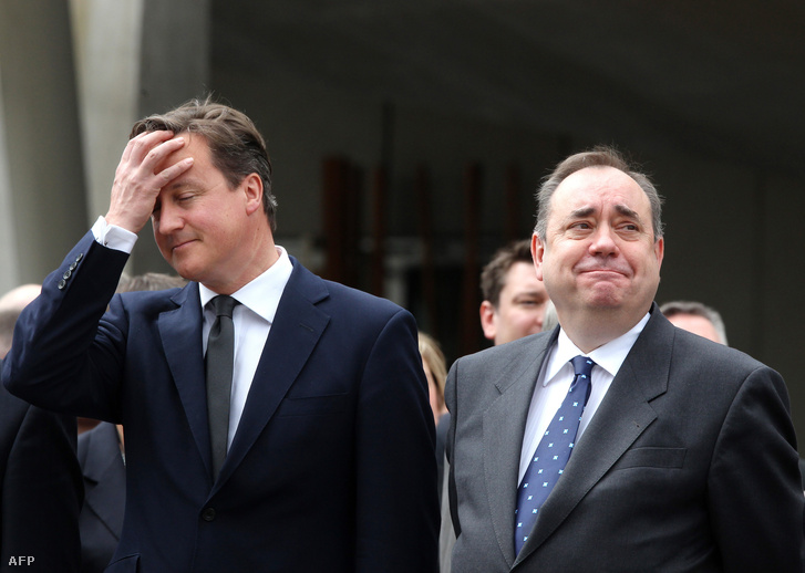 Alex Salmon és David Cameron