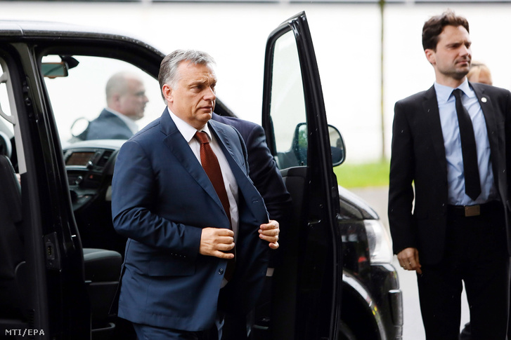 Orbán Viktor Luxembourgban az EPP megalakulásának 40. évfordulóján.