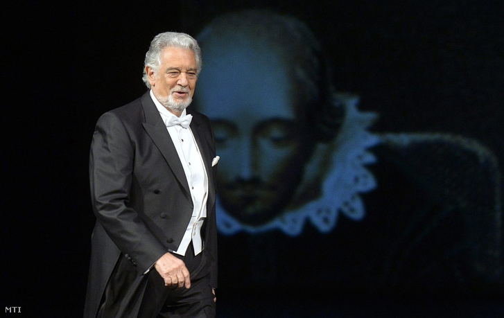 Plácido Domingo az Operaház színpadán