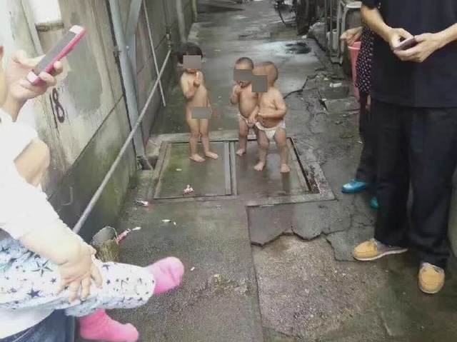 sister with twin siblings 2