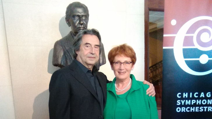 Riccardo Muti és Gerő Katalin