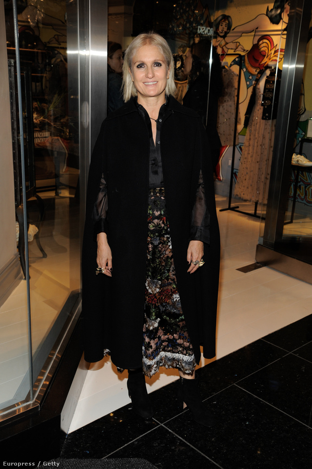 Maria Grazia Chiuri a Dior ház első női kreatív igazgatója.