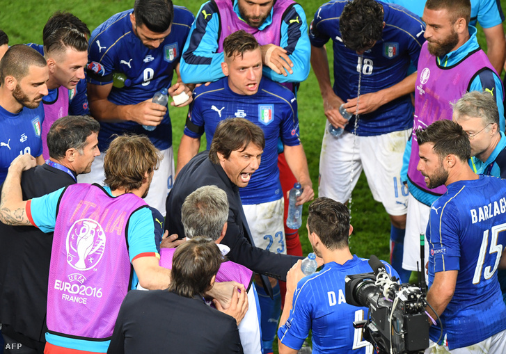Conte a tizenegyespárbaj előtt beszél az olasz csapathoz