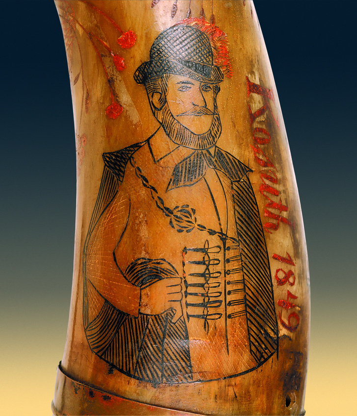 Szarukürt részlete Kossuth-tal