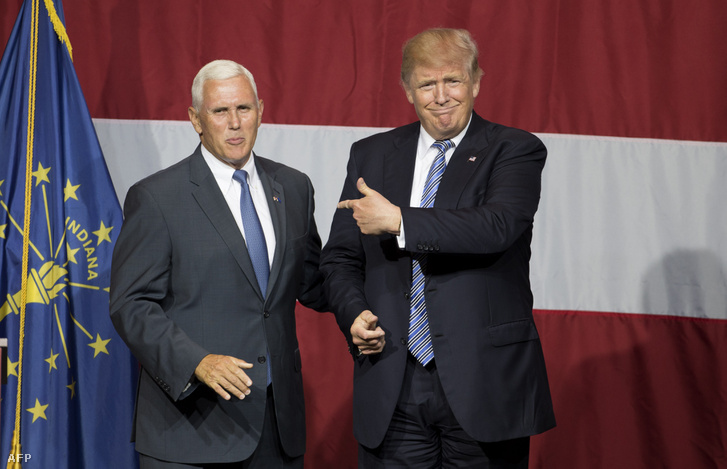 Mike Pence és Donald Trump