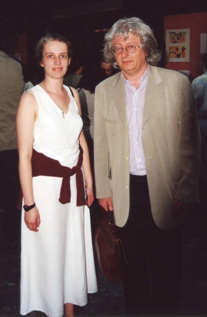 Jakimenko Okszana és Esterházy Péter 2003-ban