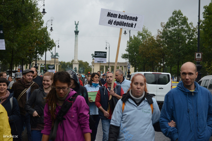 A Civilzugló demonstrációja 2015 szeptemberében