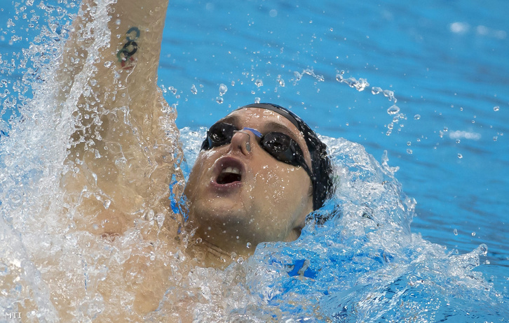 Balog Gábor a az úszó műugró és szinkronúszó Európa-bajnokságon idén májusban.