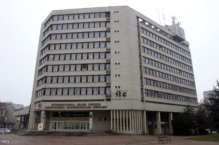 Az ITC-székház épülete Miskolcon