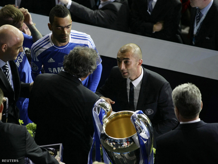 Roberto Di Matteo a Chelsea edzője 2012-ben
