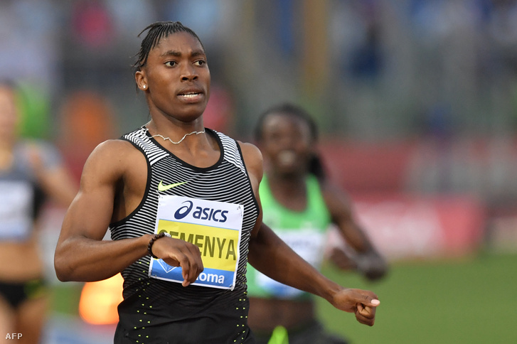 A dél-afrikai Caster Semenya a római Diamond League női 800 méter versenyén 2016. június 2-án.