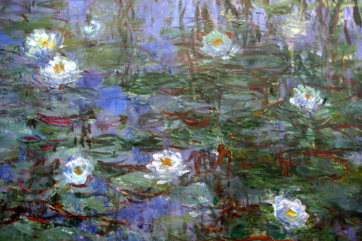 Claude Monet: Nymphéas bleus