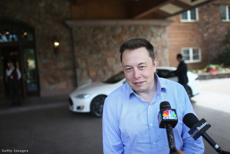 Elon Musk, a Tesla Motors vezére