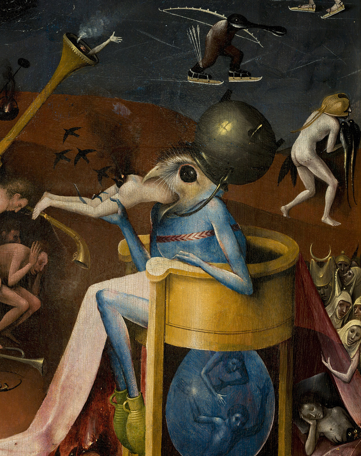 Bosch: A gyönyörök kertje - részlet