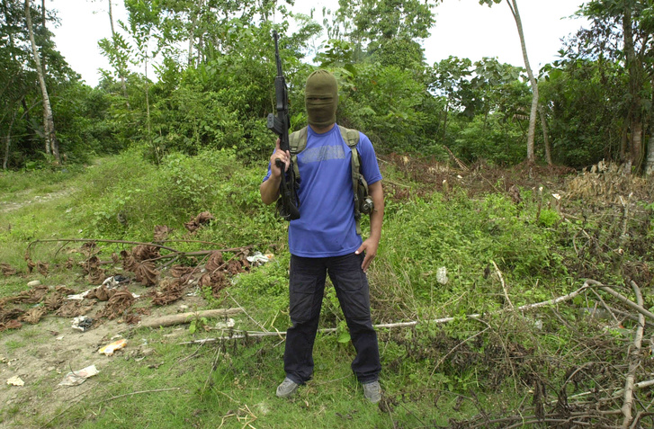 FARC gerilla.