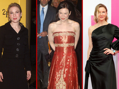 Hűha. Összehasonlítottuk a 3 Bridget Jones-film premierfotóit