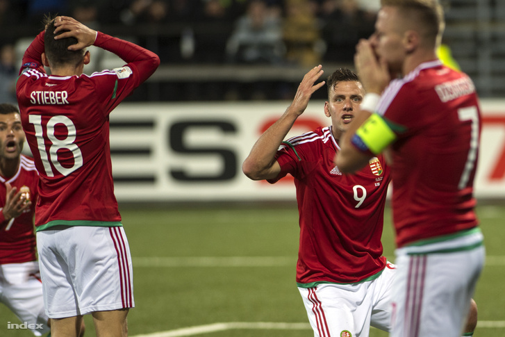 Feröer-szigetek - Magyarország mérkőzés a tórshavni Nemzeti Stadionban 2016. szeptember 6-án.