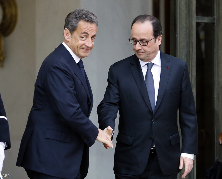 Sarkozy és Francois Hollande