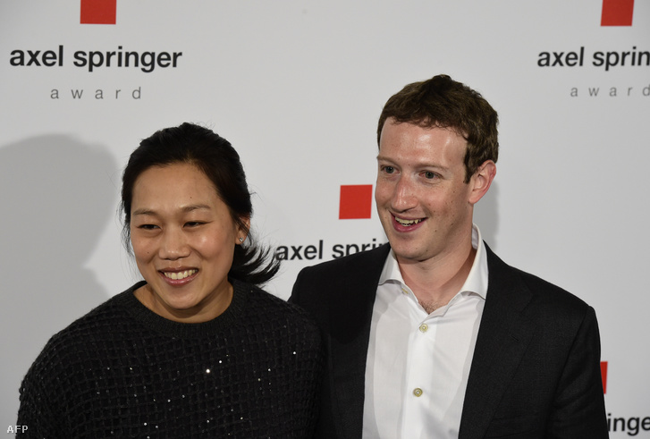 Priscilla Chan és Mark Zuckerberg