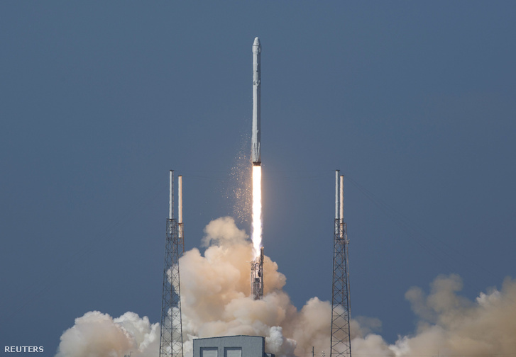 A Space X Falcon 9 rakétája.
