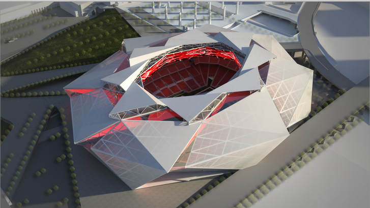 Ilyen lesz az Atlanta Falcons stadionja