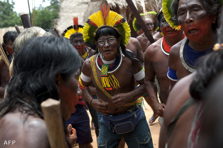 Hiábavaló volt a Kaiapos törzs indiánjainak 2009. novemberi tiltakozása is (Fotó: Marizilda Cruppe/Greenpeace)