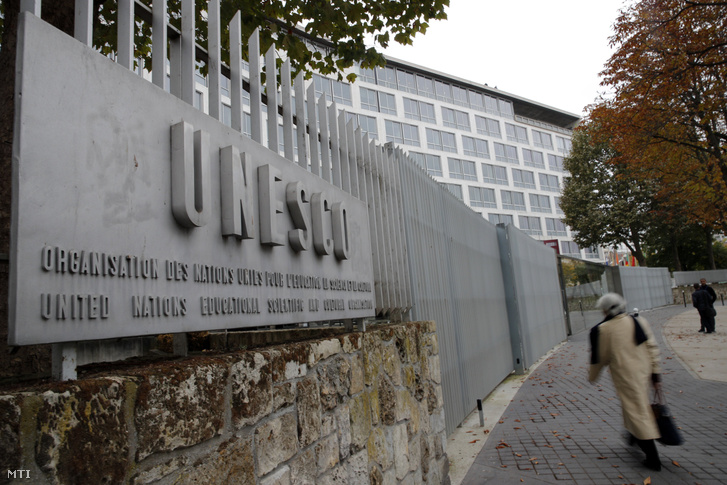 Az ENSZ kulturális szervezetének az UNESCO-nak a székháza Párizsban
