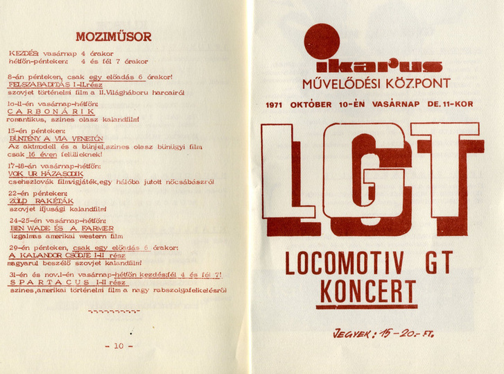 LGT-koncert, mai szemmel szokatlan kezdési időponttal