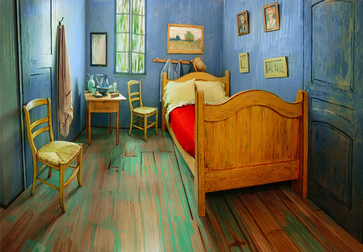 Ez nem az eredeti: Van Gogh festménye alapján berendezett, az Airbnb-n keresztül foglalható szoba