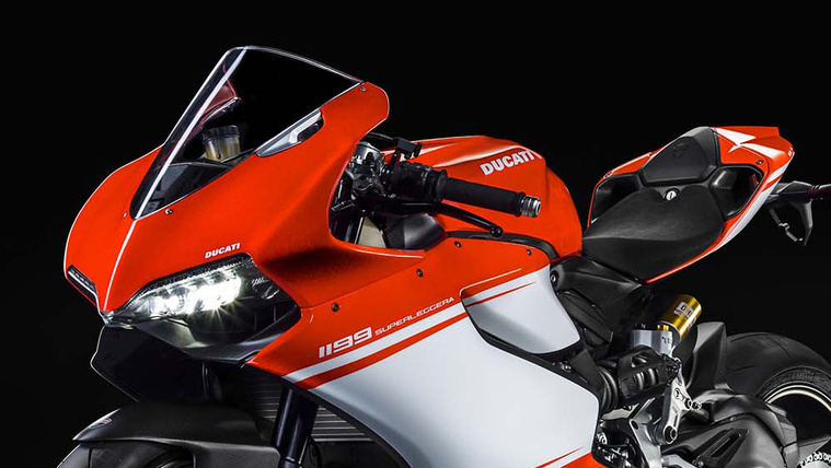 Az előd: Ducati 1199 Superleggera