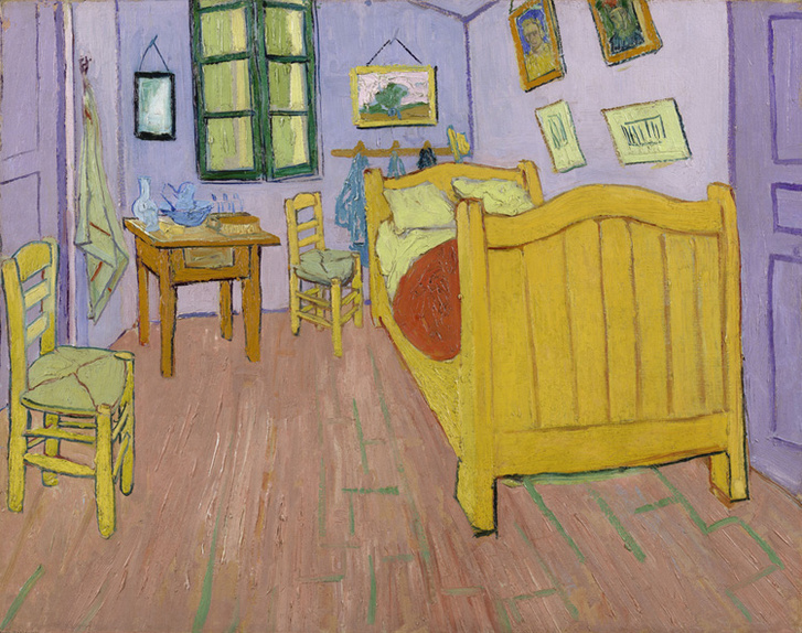 Van Gogh szobája Arles-ban 1889