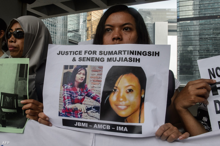 Sumarti Ningsih és Seneng Mujiasih, Jutting két áldozata