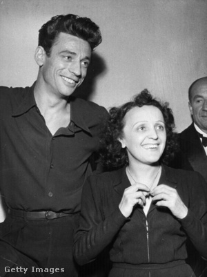 Yves Montand Edith Piaffal