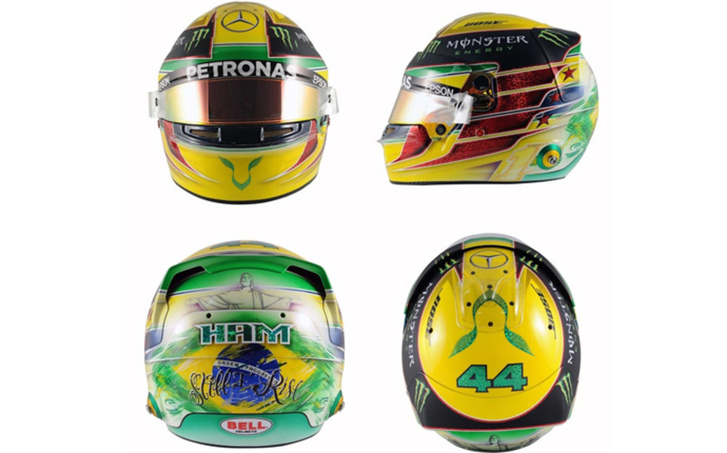 Hamilton majdnem Senna-replikája