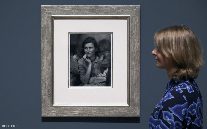 Dorothea Lange: A vándorló anya (1936) című képe is agyűjtemény részét képezi