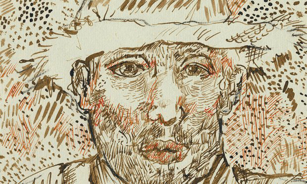 Egy Van Gogh-rajz a megtaláltak közül.