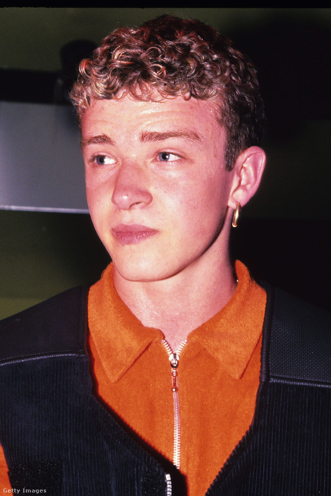 Nehéz szavakba öntenünk a látványt, amelyet a 16 éves Justin Timberlake nyújt smack-leves hajával