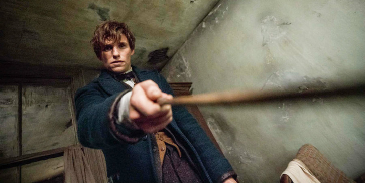 Eddie Redmayne a Legendás állatok és megfigyelésük című filmben