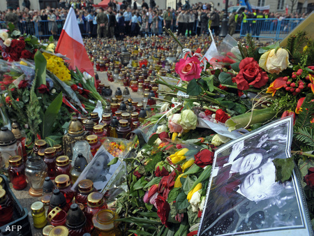 Gyász Varsóban
