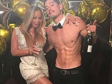 Mariah Carey havajozott egyet kedvenc táncosával