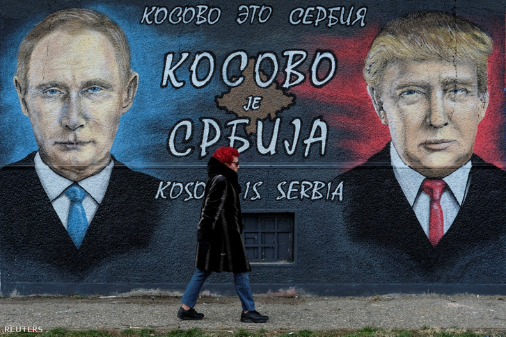Putyin és trump Belgrádban