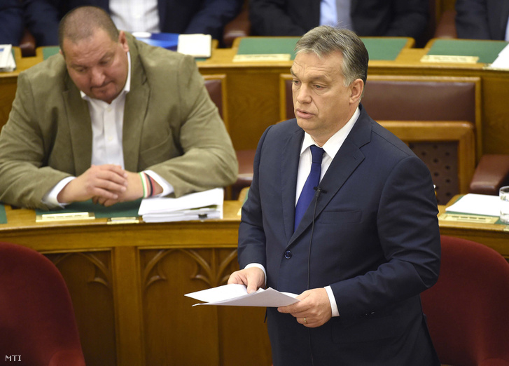 Németh Szilárd és Orbán Viktor