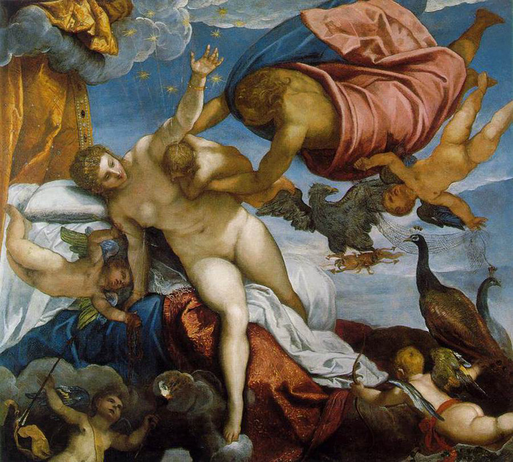 Jacopo Tintoretto - The Origin of the Milky Way - WGA22669